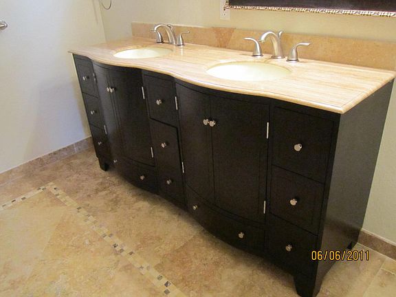 remodeled Master bath
