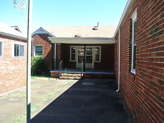 Back yard from patio