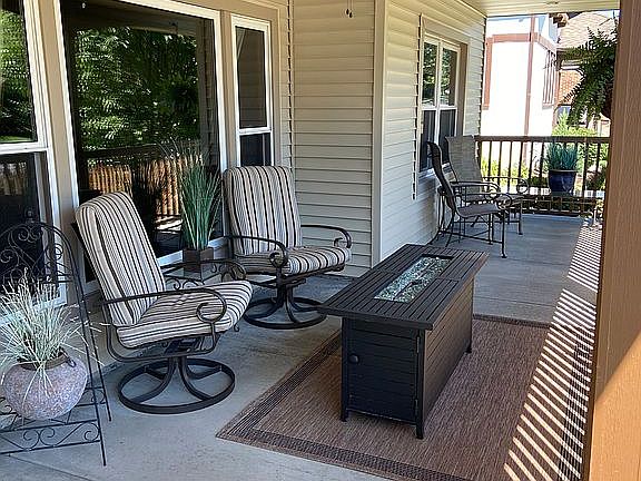 Relax on beautiful porch. 