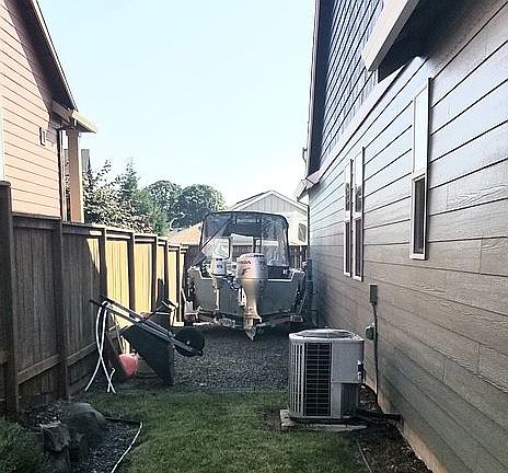 Secure Side Yard Parking