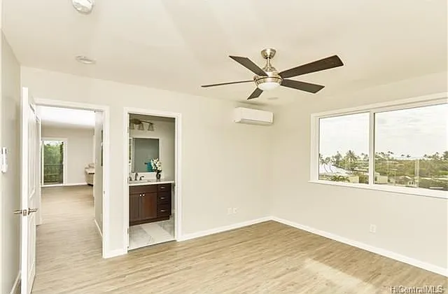 master suite with mountain/ ocean view