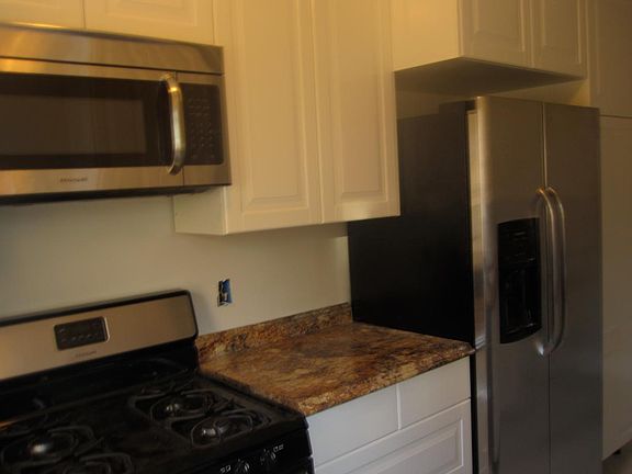 New cabinets, countertops and appliances