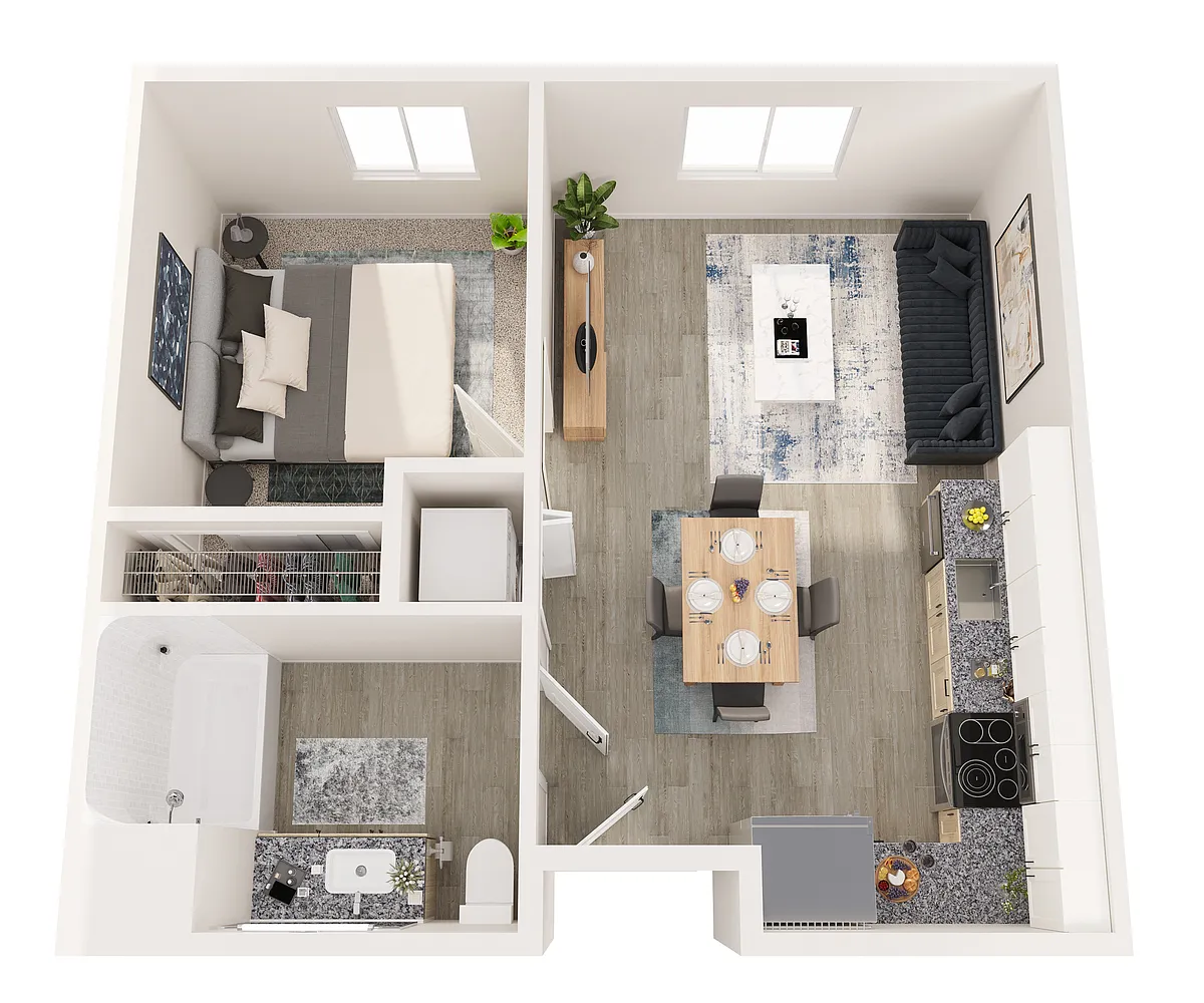 Floor plan 1B1