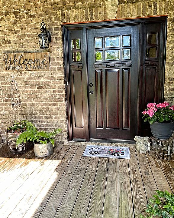 Beautiful mahogany door