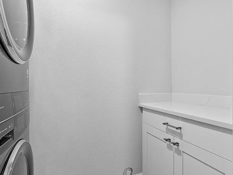 Laundry. Electrolux washer dryer.