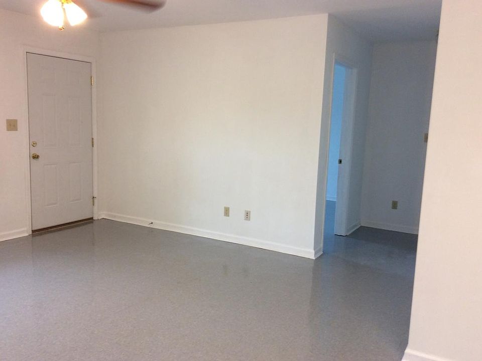 living room and hall