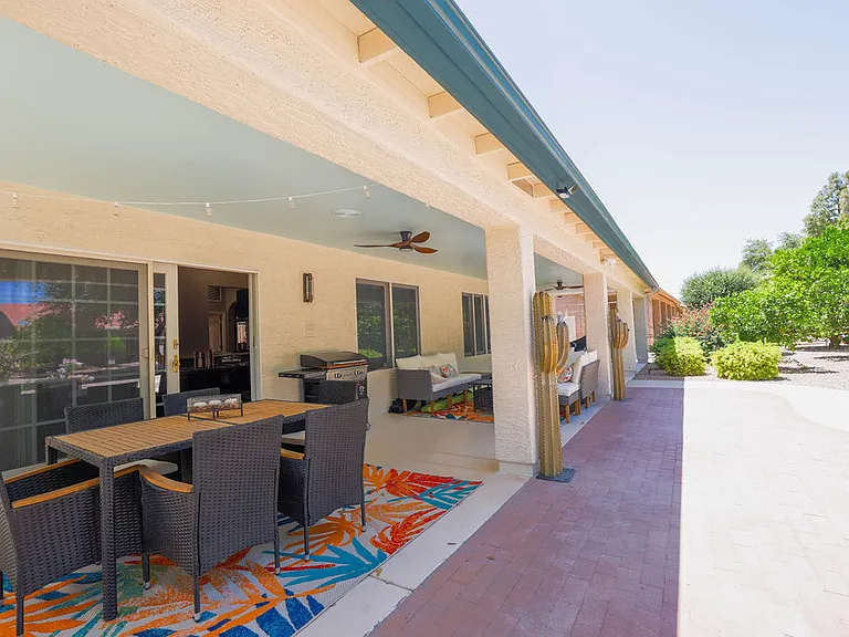 Patio access from main room