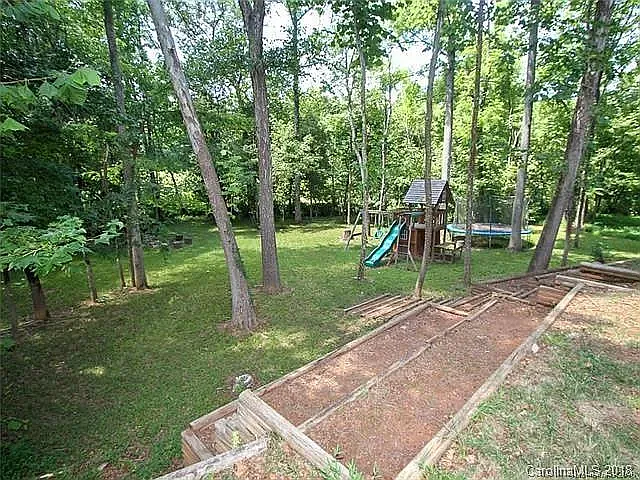 Back Yard. Creek at the back.