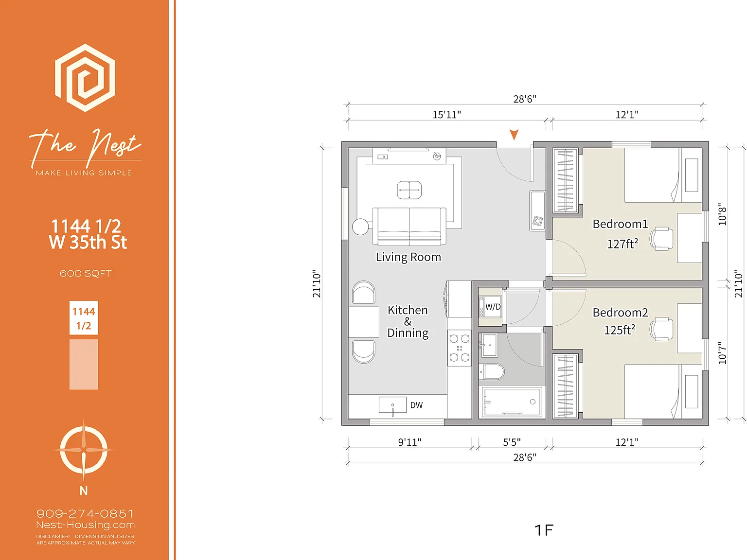 7 bed, 1674 sqft, $1,150 — Photo 3
