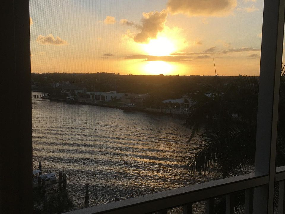 sunset from the lanai