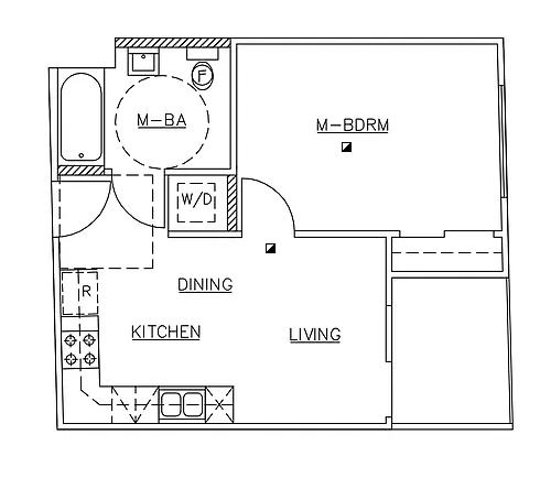Floor plan Mosaic 3