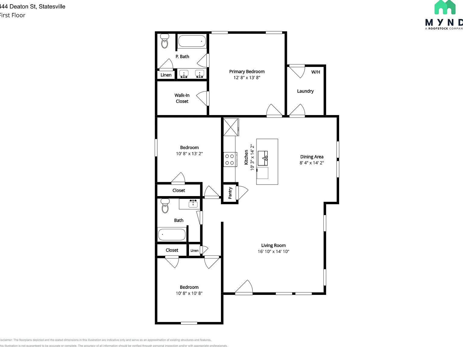 3 bed, 2.0 bath, 1347 sqft, $1,630 — Photo 2