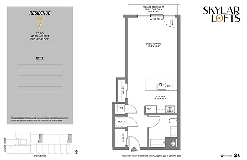 Floor plan 418