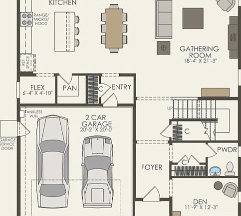 First Floor 3 br 2 ba