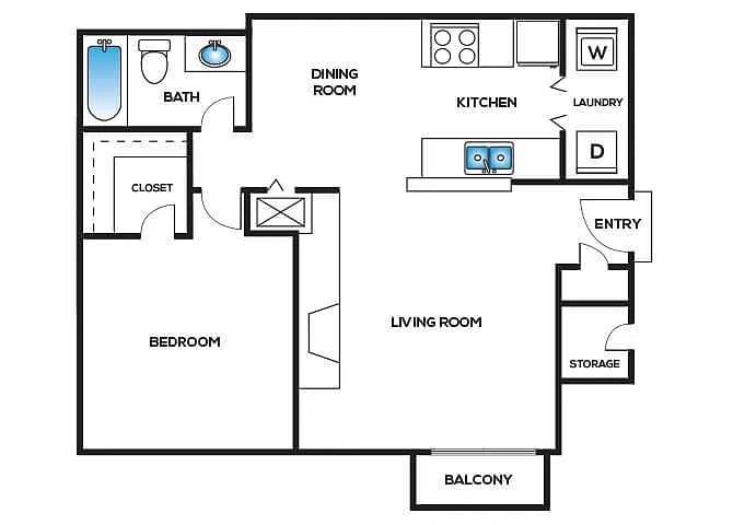 Floor plan A2
