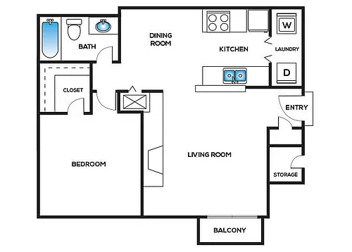 Floor plan A2