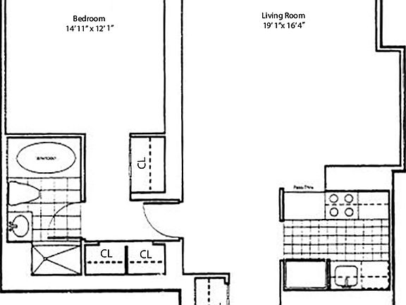 2nd image of 160 W 66th St APT 28A