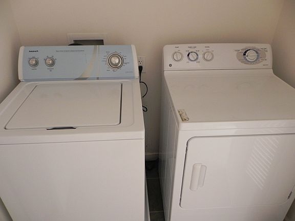 Washer and dryer