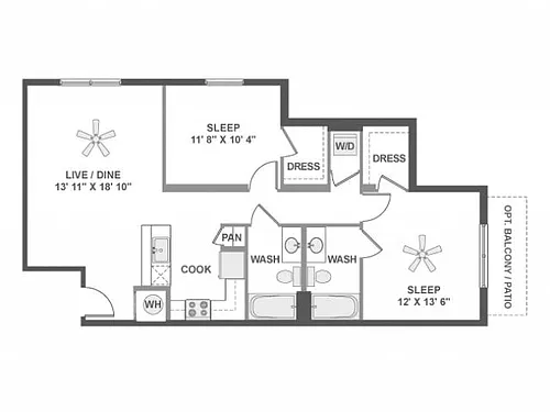 Floor plan C4b