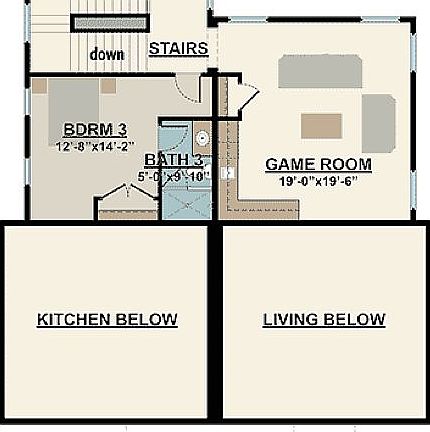 Upstairs Entertainment Room