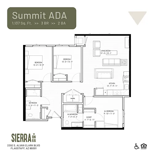 Floor plan Summit ADA