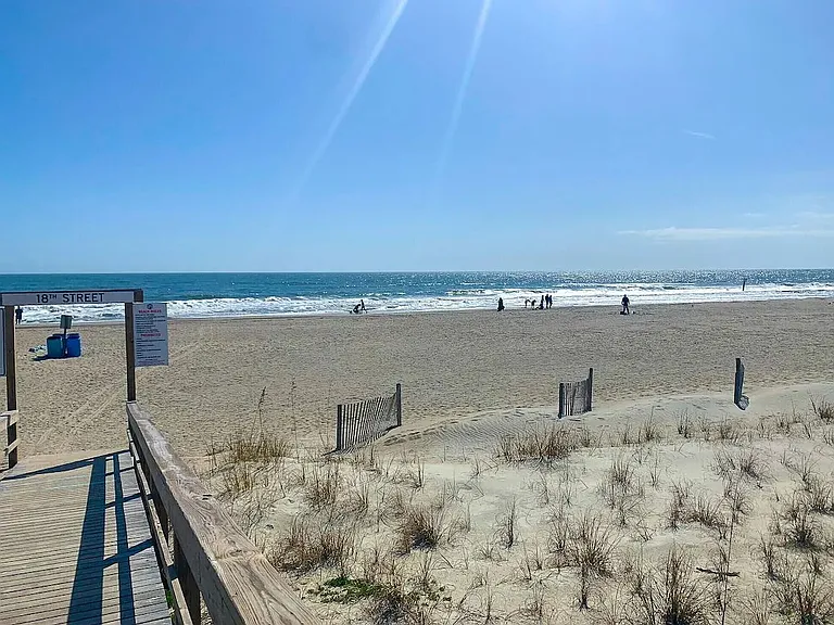 Beach is 200 steps away
