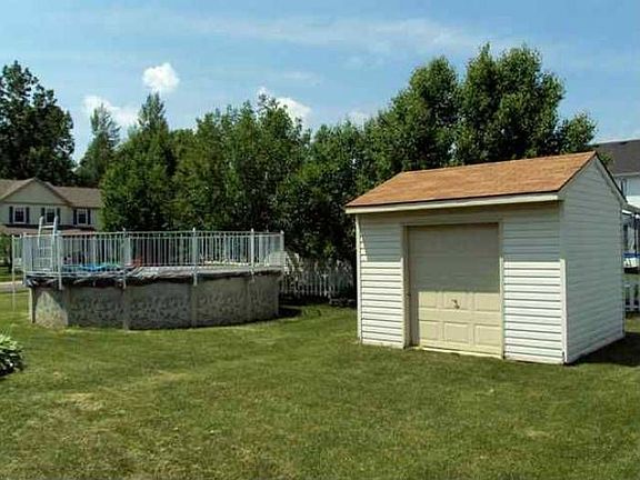 Storage Shed & Pool