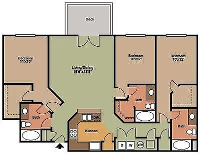 Floor plan Maplewood