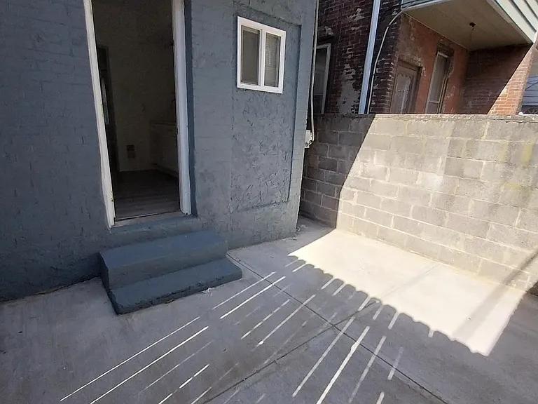 Private Rear Patio