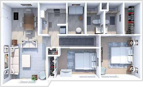Floor plan The Crane