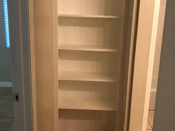hallway shelves