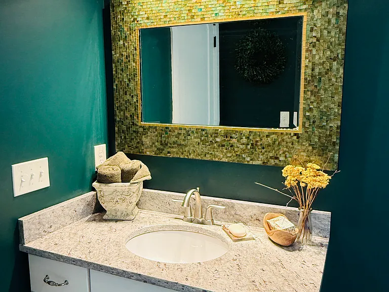 Powder bathroom