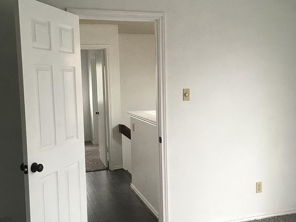 Hallway includes laundry area