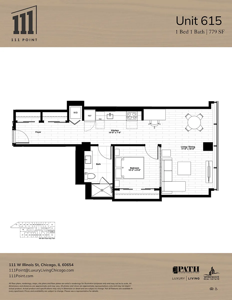 Floor plan 615