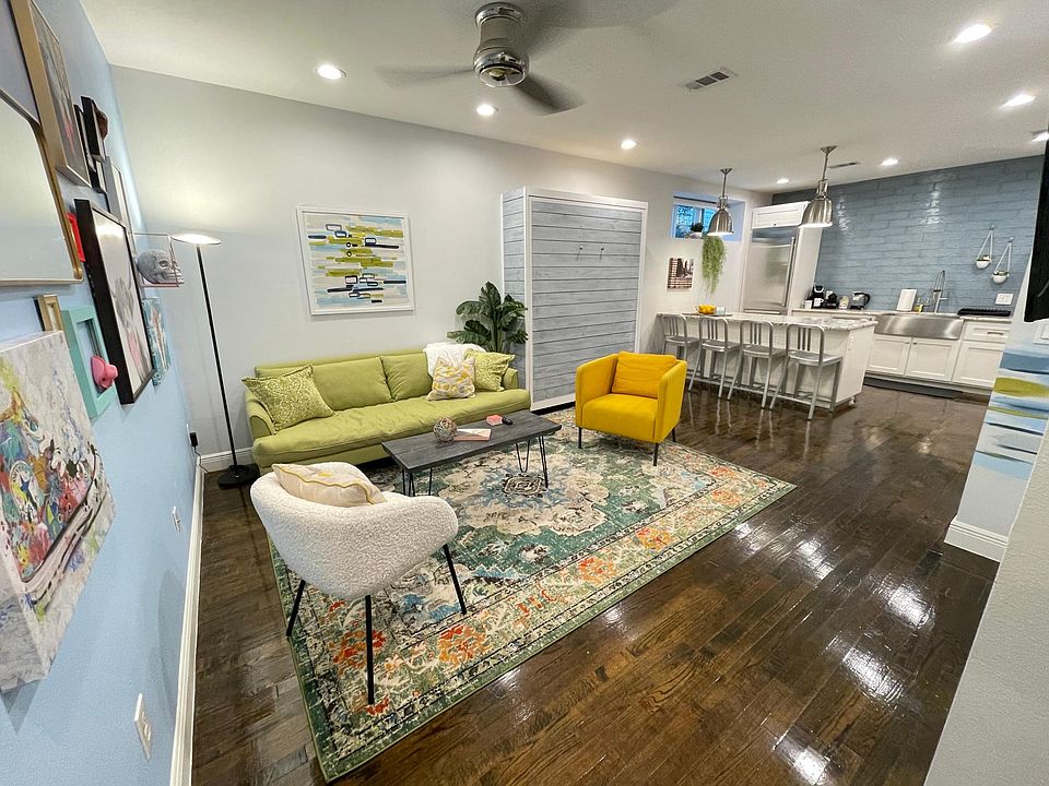 bright open living area