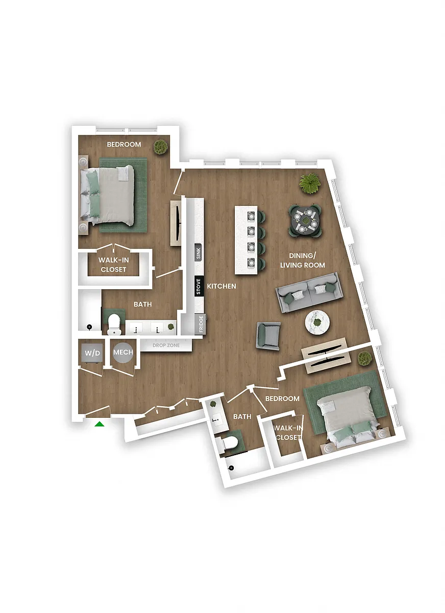 Floor plan B20B