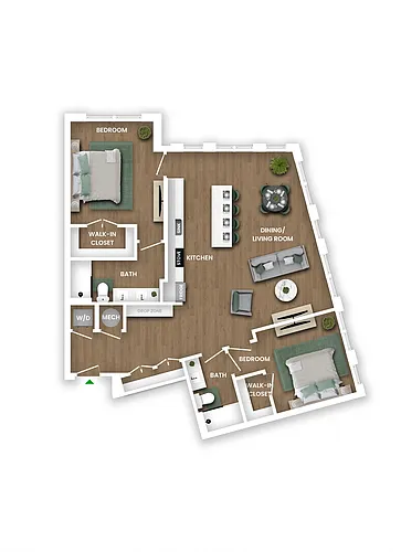 Floor plan B20B