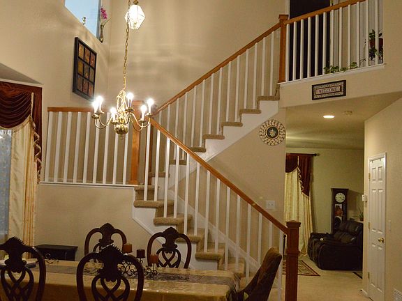 Formal Dinning area and Steps to upstairs