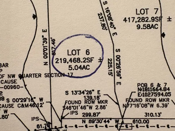 County Road 2790 Lot 6, Guntown, MS 38849