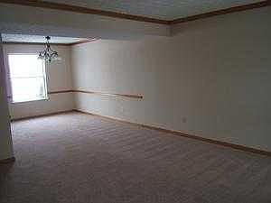 living and dining rooms