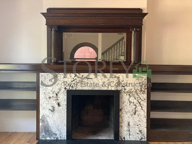 Vintage fireplace