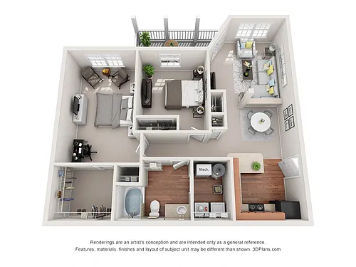 Floor plan The Evergreen
