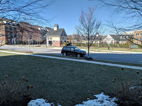 View outside living room windows