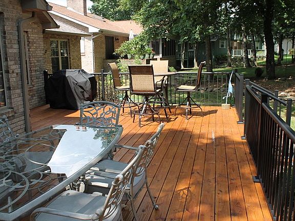 Relax on your rear deck