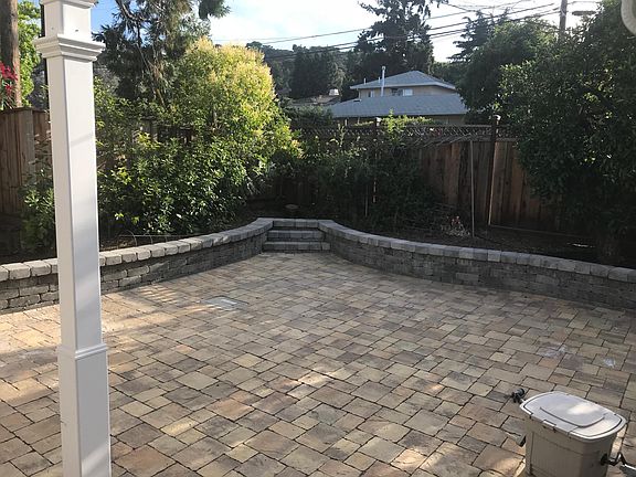 Patio backyard