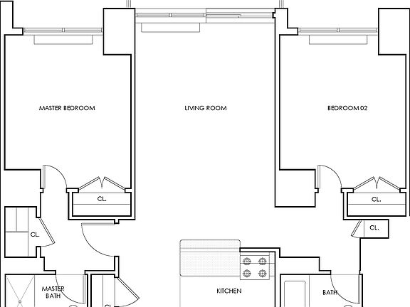 2nd image of 235 W 48th St APT 27H