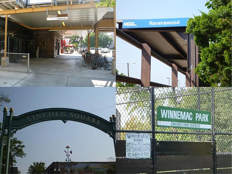 Lincoln Square, CTA, Winnemac park are all right here!