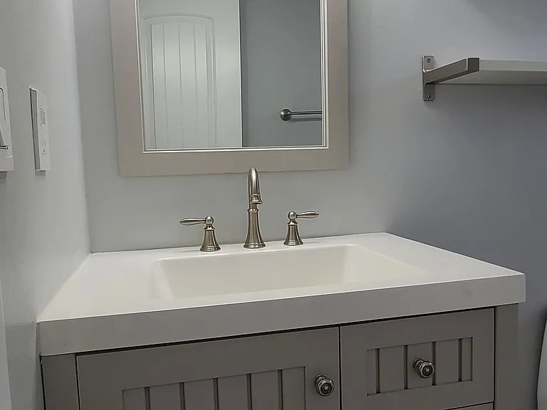 Downstairs bathroom.