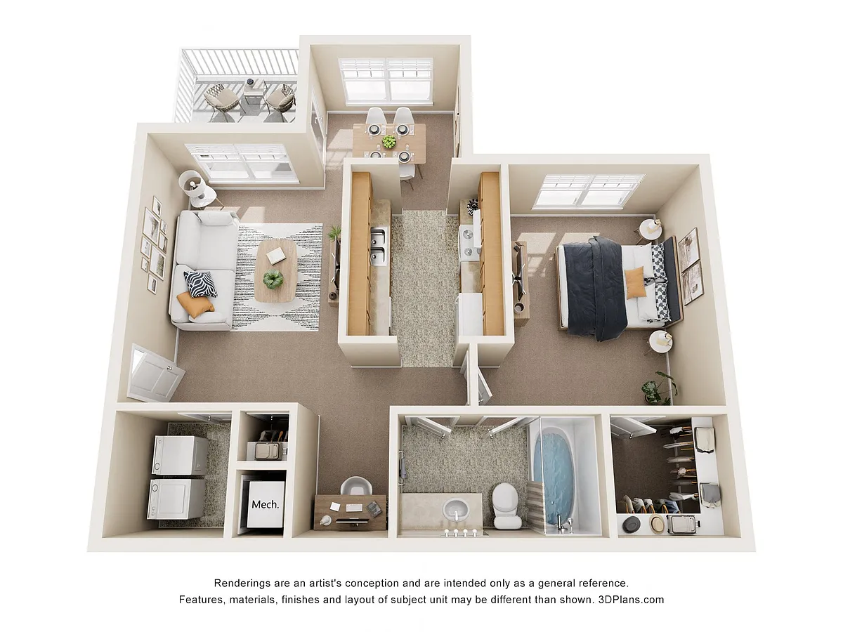 Floor plan Saluda