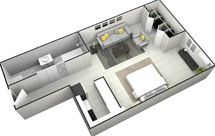 Aventura Oaks Studio Aventura Oaks Studio